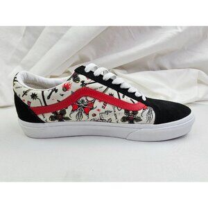 Vans Stranger Things Size Mens 9 Women 10.5 Hellfire Club Low Lace Logo Sneakers